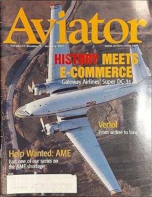 Aviator Magazine, Vol.10, No.5, January 2001