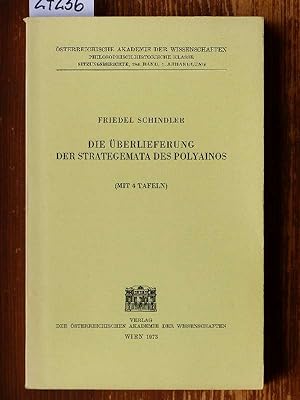 Seller image for Die berlieferung der Strategemata des Polyainos. for sale by Michael Fehlauer - Antiquariat