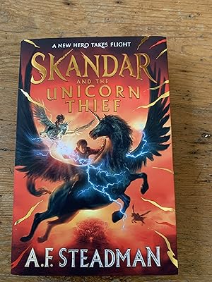 Seller image for Skandar and the Unicorn Thief - SIGNED for sale by Mungobooks
