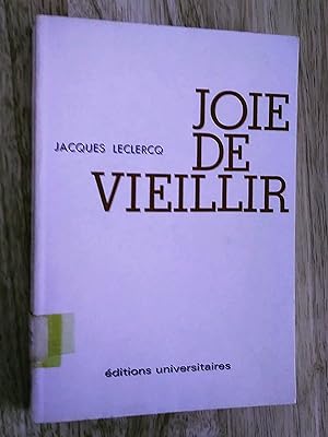 Joie de vieillir