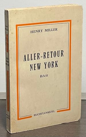 Image du vendeur pour Aller-Retour New York mis en vente par San Francisco Book Company