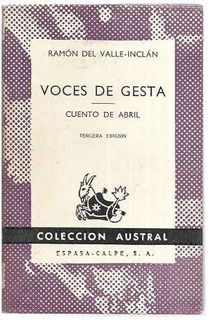 Voces de gesta / Cuento de abril