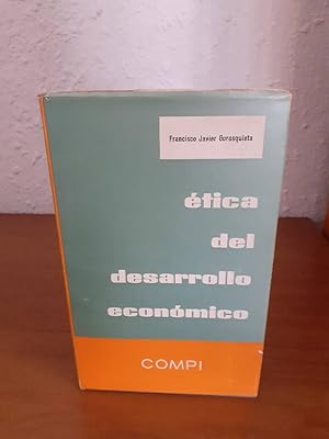 Seller image for ETICA DEL DESARROLLO ECONOMICO for sale by Librera Maldonado