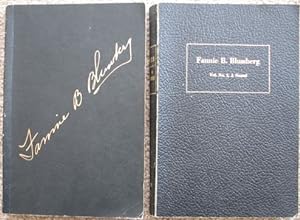 Seller image for A Compilation of the Literary and Art Works of Fannie B. Blumberg; and Fannie B. Blumberg Vol. No. 2 - A Sequel [two volume set] for sale by Crossroad Books
