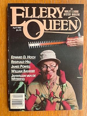 Image du vendeur pour Ellery Queen Mystery Magazine April 1985 mis en vente par Scene of the Crime, ABAC, IOBA