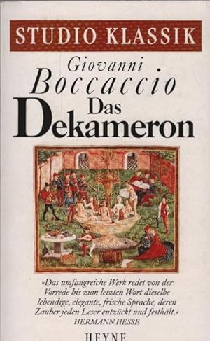 Seller image for Das Dekameron. Giovanni Boccaccio. Zsgest. und kommentiert von Gert Ueding / Heyne-Bcher / 24 / Studio Klassik ; Nr. 10 for sale by Schrmann und Kiewning GbR