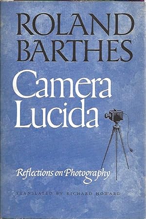 Imagen del vendedor de Camera Lucida a la venta por Badger Books