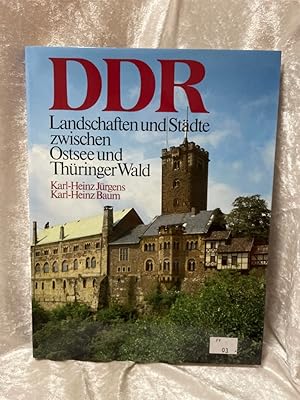 Bild des Verkufers fr DDR, Landschaften und Stdte zwischen Ostsee und Thringer Wald zum Verkauf von Antiquariat Jochen Mohr -Books and Mohr-