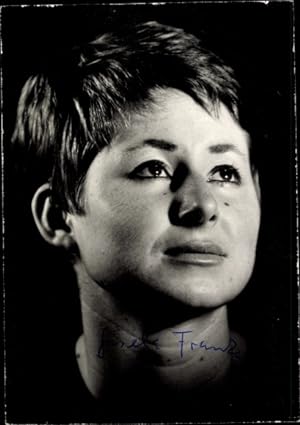 Bild des Verkufers fr Ansichtskarte / Postkarte Schauspielerin Gisela Frank, Portrait, Autogramm zum Verkauf von akpool GmbH