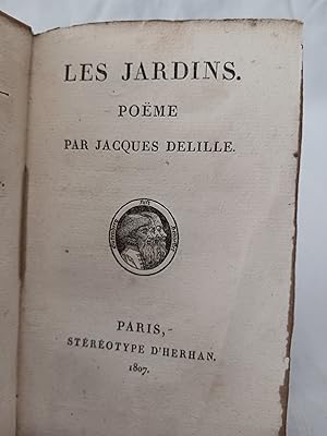 Immagine del venditore per LES JARDINS - POEME venduto da Librairie RAIMOND