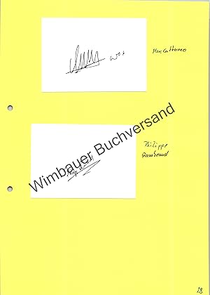 Bild des Verkufers fr Original Autogramm James Murphy + Morgan Moulin-Trafford + Marc Cattaneo + Philippe Rambeaud Racing driver /// Autogramm Autograph signiert signed signee zum Verkauf von Antiquariat im Kaiserviertel | Wimbauer Buchversand