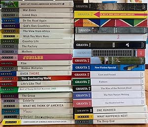 Granta : The Magazine of New Writing [run/set/job lot of 40 books : Issues 74-114 (lacking 78), 2...