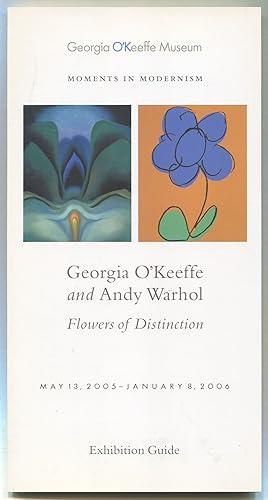 Bild des Verkufers fr [Exhibition Guide]: Georgia O'Keeffe and Andy Warhol: Flowers of Distinction zum Verkauf von Between the Covers-Rare Books, Inc. ABAA