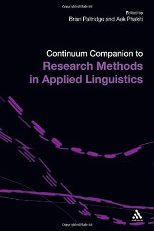 Seller image for The Continuum Companion to Research Methods in Applied Linguistics (Continuum Companions) [Paperback ] for sale by booksXpress