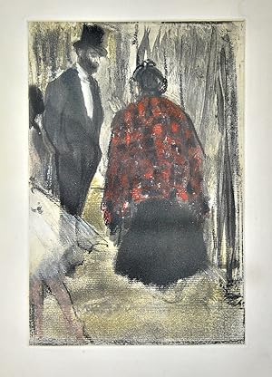 La famille Cardinal. Avant-propos de Marcel Guérin. 34 beaux monotypes d'Edgar Degas gravés à l'e...