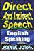 Imagen del vendedor de Direct And Indirect Speech: English Speaking (English Daily Use) [Soft Cover ] a la venta por booksXpress