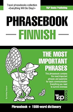Bild des Verkufers fr English-Finnish phrasebook and 1500-word dictionary: 109 (American English Collection) zum Verkauf von WeBuyBooks