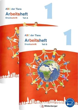 Seller image for ABC der Tiere 1 Neubearbeitung - Arbeitsheft Druckschrift, Teil A und B for sale by Smartbuy