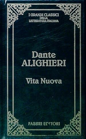 Bild des Verkufers fr Vita Nuova zum Verkauf von Librodifaccia
