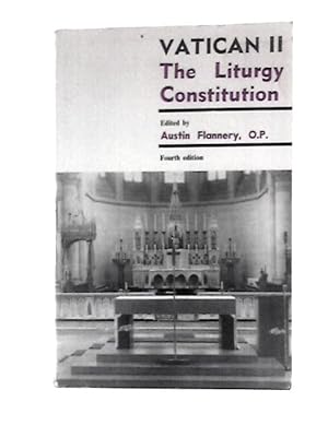 Imagen del vendedor de Vatican II: The Liturgy Constitution a la venta por World of Rare Books