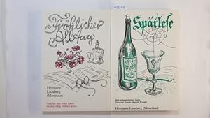 Bild des Verkufers fr Sptlese + Frhlicher Alltag. zum Verkauf von Gebrauchtbcherlogistik  H.J. Lauterbach