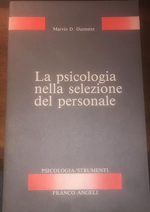 Seller image for La psicologia nella selezione del personale for sale by librisaggi