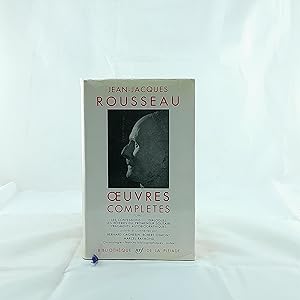 Seller image for Rousseau - Oeuvres Completes, Tome 1 - Les Confessions Autres textes autobiographiques [Bibliotheque de la Pleiade] (French Edition) by Jean-Jacques Rousseau (2013-05-19) for sale by Cambridge Rare Books