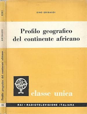 Image du vendeur pour Profilo geografico del continente africano mis en vente par Biblioteca di Babele