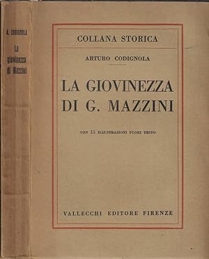 Bild des Verkufers fr La giovinezza di G. Mazzini zum Verkauf von Biblioteca di Babele