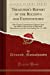 Seller image for Treasurer's Report of the Receipts and Expenditures: Also County Commissioners' Report Upon the Affairs of the County of Plymouth, Massachusetts, for the Year Ending Dec. 31, 1902 (Classic Reprint) [Soft Cover ] for sale by booksXpress