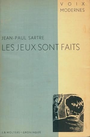 Immagine del venditore per Les jeux sont faits - Jean-Paul Sartre venduto da Book Hmisphres