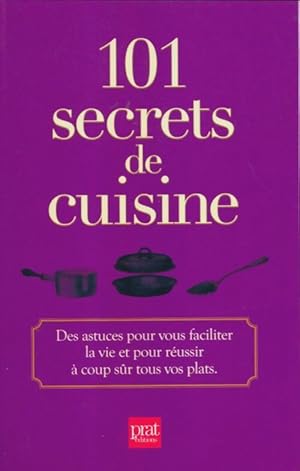 Bild des Verkufers fr 101 secrets de cuisine - Pascale Paolini zum Verkauf von Book Hmisphres