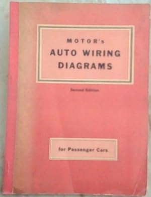 Immagine del venditore per Motor's Auto Wiring Diagrams for Passenger Cars Second Edition venduto da Chapter 1