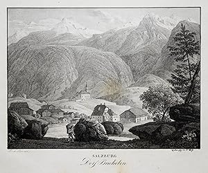 Seller image for Teilansicht, Bucheben., "Salzburg. Dorf Bucheben.". for sale by Antiquariat Clemens Paulusch GmbH