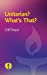 Seller image for Unitarian? What's That?: Questions and Answers about a Liberal Religious Alternative [Soft Cover ] for sale by booksXpress