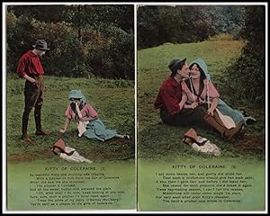 Seller image for folk song postcard duo: Kitty of Coleraine for sale by Mobyville