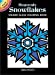 Image du vendeur pour Heavenly Snowflakes Stained Glass Coloring Book (Dover Stained Glass Coloring Book) [Soft Cover ] mis en vente par booksXpress
