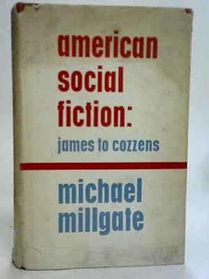 Seller image for American Social Fiction for sale by World of Rare Books