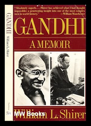 Bild des Verkufers fr Gandhi : a memoir / William L. Shirer zum Verkauf von MW Books