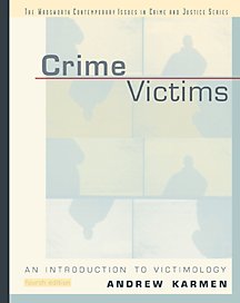 Seller image for Crime Victims: An Introduction to Victimology for sale by WeBuyBooks