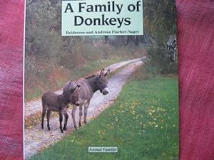 Imagen del vendedor de A Family of Donkeys (Animal Families) a la venta por WeBuyBooks