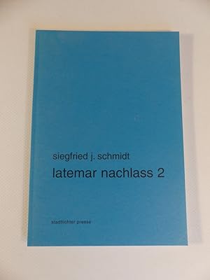 latemar nachlass 2. Carezza/ Wien 2001 - 2003.