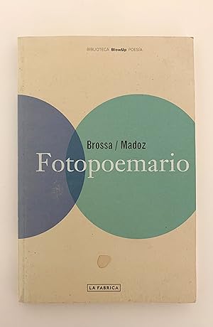 Imagen del vendedor de Fotopoemario. a la venta por Peter Scott