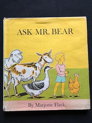 Seller image for Ask Mr. Bear. for sale by Libretto Antiquariat & mundart.ch