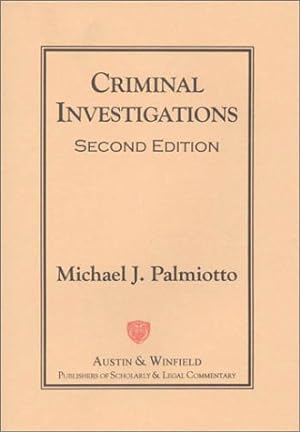 Seller image for Criminal Investigations for sale by WeBuyBooks