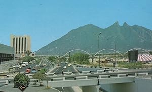 Traffic at Monterrey Crowne Plaza Holiday Inn Mexico Postcard