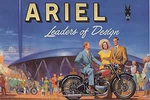 Ariel Washing Powder Motorcycle Advertising Poster Postcard