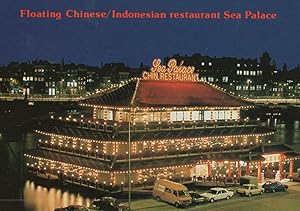 Floating Chinese Indonesian Restaurant Sea Palace Amsterdam Postcard