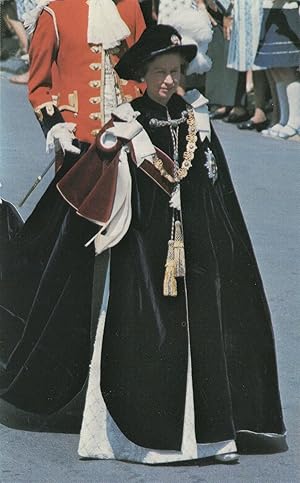 Queen Elizabeth II As Sovereign Of The Carter Postcard