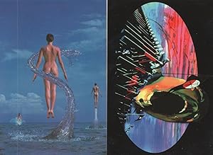 Immagine del venditore per Pink Floyd The Wall 2x Postcard s venduto da Postcard Finder